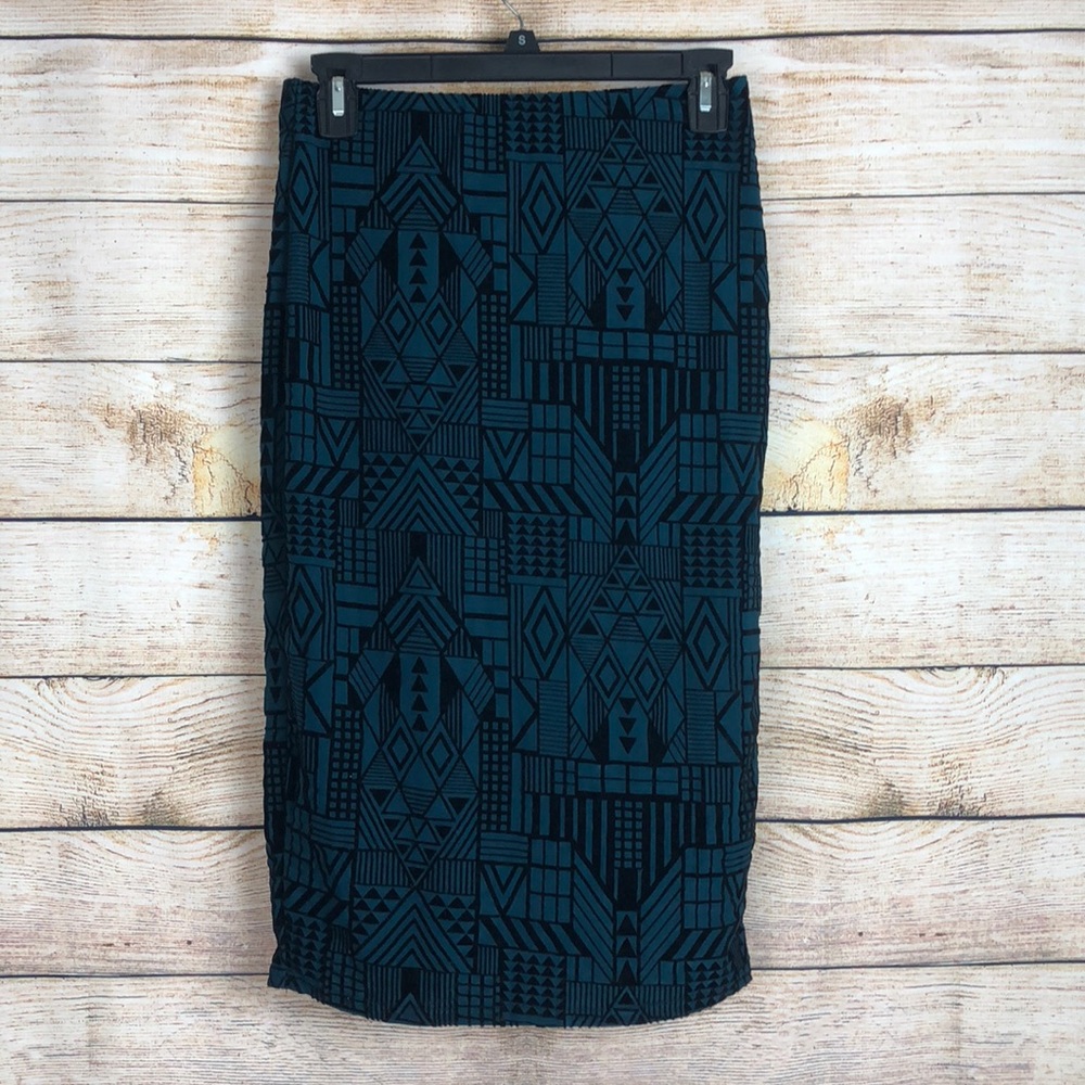 Tribal pencil skirt